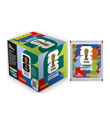 DISPLAY DE 50 POCHETTES STICKERS PANINI WORLD CUP 2026 PANINI