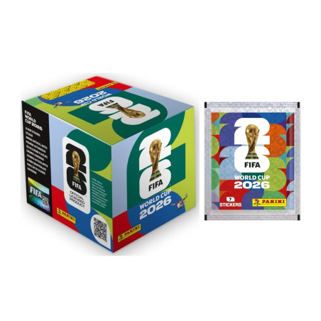 DISPLAY DE 50 POCHETTES STICKERS PANINI WORLD CUP 2026 PANINI