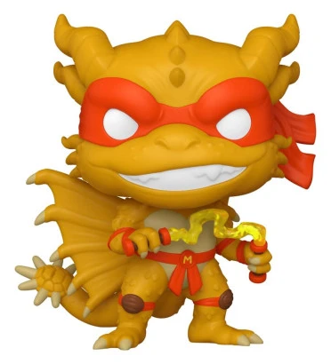 MICHELANGELO X KING GHIDORAH / GODZILLA X TURTLES / FIGURINE FUNKO POP