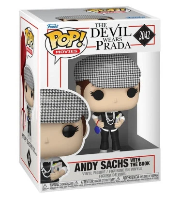 ANDY SACHS WITH BOOK / LE DIABLE S'HABILLE EN PRADA / FIGURINE FUNKO POP