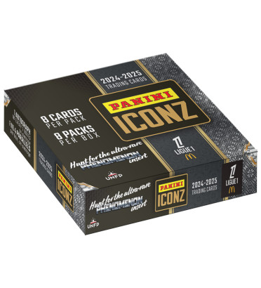 DISPLAY D 8 BOOSTERS ICONZ PANINI LIGUE 1