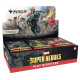DISPLAY DE 30 BOOSTERS MAGIC SUPER HEROES MARVEL / CARTE VF