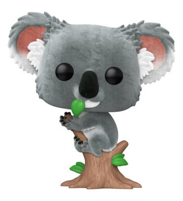 KOALA / AUSTRALIAN ANIMALS / FIGURINE FUNKO POP / FLOCKED