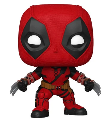 DEADPOOL WITH CLAWS / DEADPOOL AND WOLVERINE / FIGURINE FUNKO POP