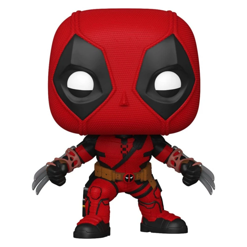 DEADPOOL WITH CLAWS / DEADPOOL AND WOLVERINE / FIGURINE FUNKO POP