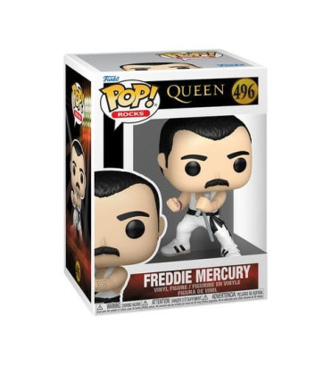 FREDDIE MERCURY WHITE SINGLET / QUEEN / FIGURINE FUNKO POP FREDDIE MERCURY WHITE SINGLET / QUEEN / FIGURINE FUNKO POP