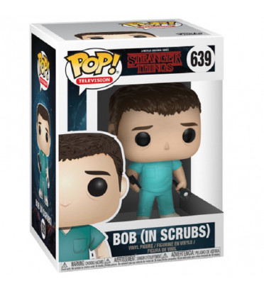 BOB IN SCRUBS / STRANGER THINGS / FIGURINE FUNKO POP