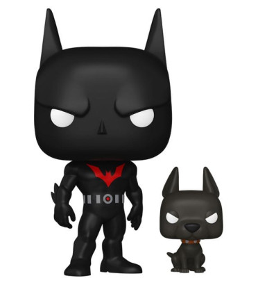 BATMAN WITH ACE / BATMAN BEYOND / FIGURINE FUNKO POP