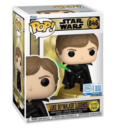 LUKE SKYWALKER LEGENDS / STAR WARS / FIGURINE FUNKO POP / GITD LUKE SKYWALKER LEGENDS / STAR WARS / FIGURINE FUNKO POP / GITD