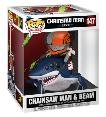 CHAINSAW MAN AND BEAM / CHAINSAW MAN / FIGURINE FUNKO POP