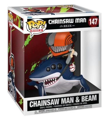 CHAINSAW MAN AND BEAM / CHAINSAW MAN / FIGURINE FUNKO POP