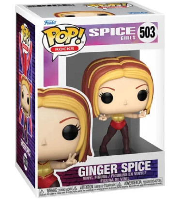 GINGER SPICE / SPICE GIRLS / FIGURINE FUNKO POP
