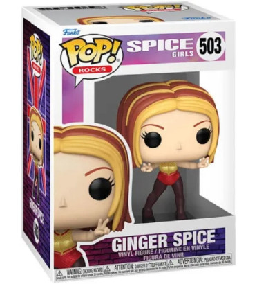 GINGER SPICE / SPICE GIRLS / FIGURINE FUNKO POP