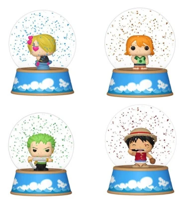 DISPLAY DE 12 MYSTERY MINIS GLOBES / ONE PIECE / FIGURINE FUNKO POP
