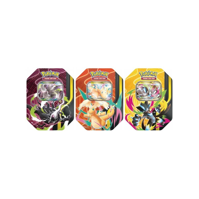LOT DE 3 POKEBOX POKEMON MEGA PUISSANCES / CARTE VF