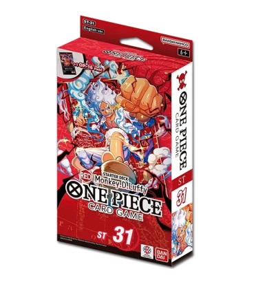 STARTER DECK ONE PIECE ST-31 MONKEY D.LUFFY / CARTE ANGLAISE