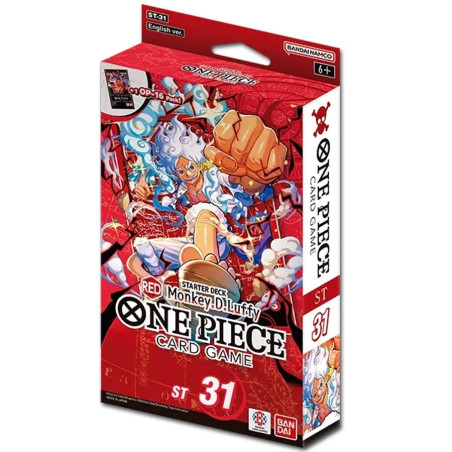 STARTER DECK ONE PIECE ST-31 MONKEY D.LUFFY / CARTE ANGLAISE