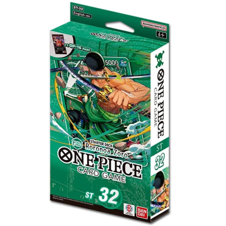 STARTER DECK ONE PIECE ST-32 RORONOA ZORO / CARTE ANGLAISE