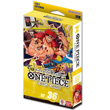 STARTER DECK ONE PIECE ST-36 EUSTASS CAPTAIN KID / CARTE ANGLAISE