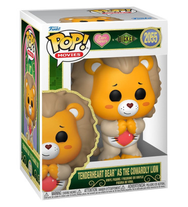 TENDERHEART BEAR AS THE COWARDLY LION / LES BISOUNOURS / FIGURINE FUNKO POP