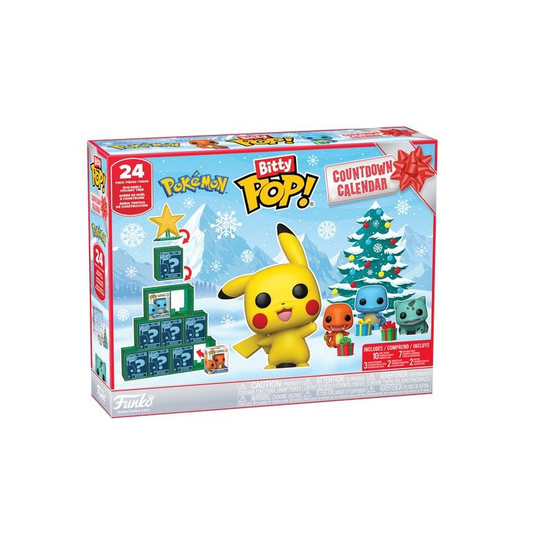 CALENDRIER DE L'AVENT POKEMON 2026 / FIGURINE FUNKO BITTY POP