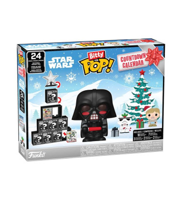 CALENDRIER DE L'AVENT STAR WARS 2026 / FIGURINE FUNKO BITTY POP