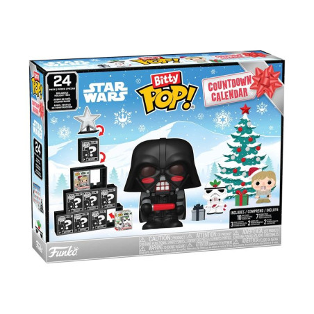 CALENDRIER DE L'AVENT STAR WARS 2026 / FIGURINE FUNKO BITTY POP