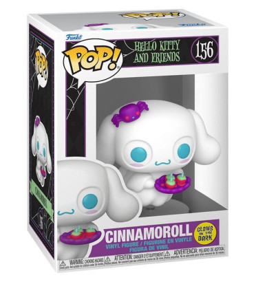CINNAMOROLL SPOOKY / HELLO KITTY AND FRIENDS / FIGURINE FUNKO POP / GITD