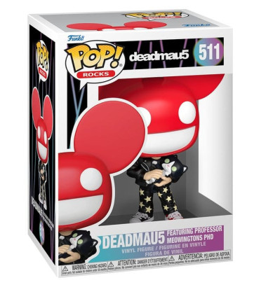 DEADMAU5 WITH CAT / DEADMAU5 / FIGURINE FUNKO POP