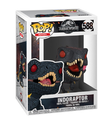 INDORAPTOR / JURASSIC WORLD / FIGURINE FUNKO POP