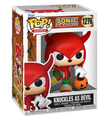 KNUCKLES AS DEVIL / SONIC / FIGURINE FUNKO POP - 2