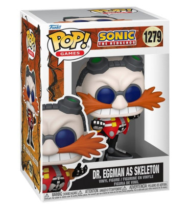 DR EGGMAN AS SKELETON / SONIC / FIGURINE FUNKO POP - 2