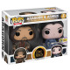 2-PACK ARAGORN ET ARWEN / LE SEIGNEUR DES ANNEAUX / FIGURINE FUNKO POP / EXCLUSIVE SDCC 2017