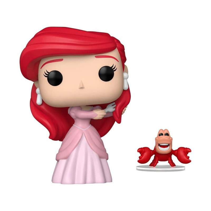 ARIEL AVEC SEBASTIAN / LA PETITE SIRENE / FIGURINE FUNKO POP - 1