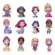 DISPLAY DE 12 MYSTERY MINIS PRINCESS MANGA / FIGURINE FUNKO POP - 1