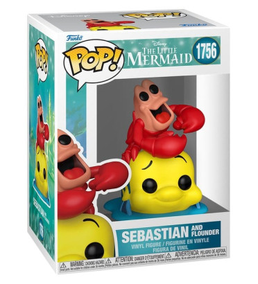 SEBASTIAN AND FLOUNDER / LA PETITE SIRENE / FIGURINE FUNKO POP - 2