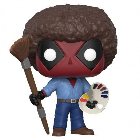 DEADPOOL AS BOB ROSS / DEADPOOL / FIGURINE FUNKO POP