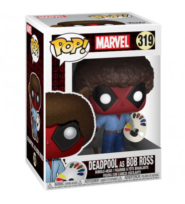 DEADPOOL AS BOB ROSS / DEADPOOL / FIGURINE FUNKO POP