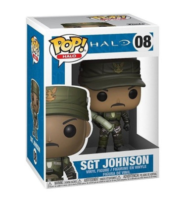 SERGENT JOHNSON / HALO / FIGURINE FUNKO POP SERGENT JOHNSON / HALO / FIGURINE FUNKO POP