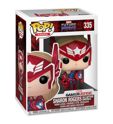 SHARON ROGERS / MARVEL FUTURE FIGHT / FIGURINE FUNKO POP SHARON ROGERS / MARVEL FUTURE FIGHT / FIGURINE FUNKO POP