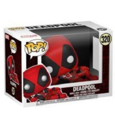 DEADPOOL COUCHÉ / DEADPOOL / FIGURINE FUNKO POP DEADPOOL COUCHÉ / DEADPOOL / FIGURINE FUNKO POP