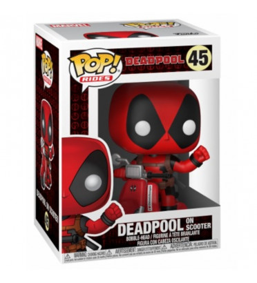 DEADPOOL ON SCOOTER / DEADPOOL / FIGURINE FUNKO POP