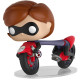 ELASTIGIRL ON ELASTICYCLE / LES INDESTRUCTIBLES / FIGURINE FUNKO POP