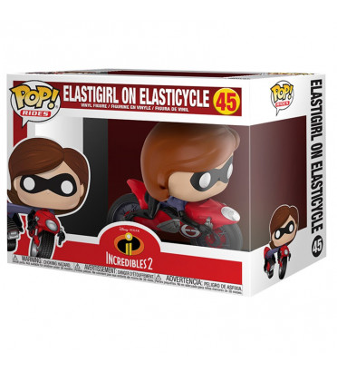 ELASTIGIRL ON ELASTICYCLE / LES INDESTRUCTIBLES / FIGURINE FUNKO POP