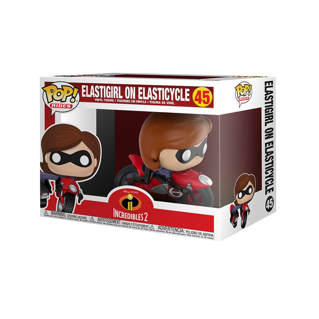 Figurine Elastigirl On Elasticycle / Les Indestructibles / Funko