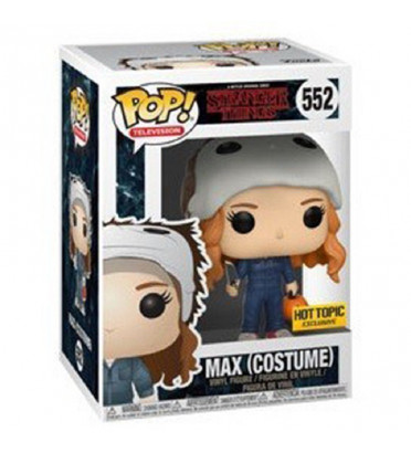 MAX COSTUME / STRANGER THINGS / FIGURINE FUNKO POP / EXCLUSIVE / BOITE ABIMEE