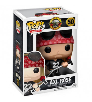 AXL ROSE / GUNS N ROSE / FIGURINE FUNKO POP