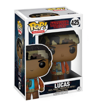 LUCAS / STRANGER THINGS / FIGURINE FUNKO POP LUCAS / STRANGER THINGS / FIGURINE FUNKO POP