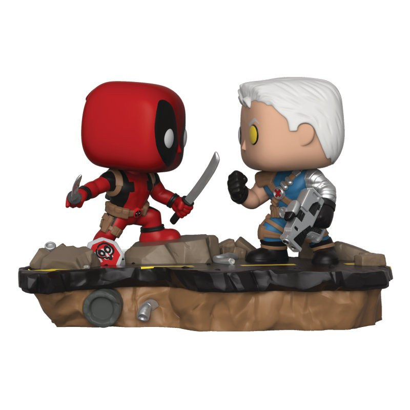 DEADPOOL VS CABLE / DEADPOOL COMIC MOMENTS / FIGURINE FUNKO POP