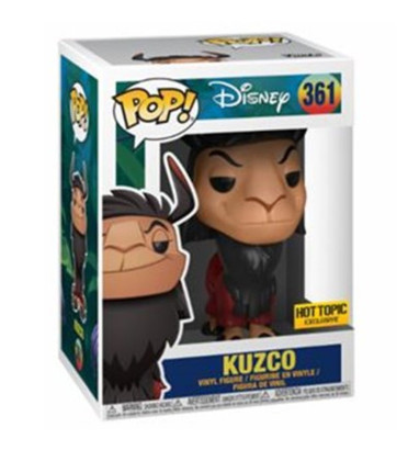 BOITE ABIMEE KUZCO LAMA / KUZCO / FIGURINE FUNKO POP / EXCLUSIVE SPECIAL EDITION BOITE ABIMEE KUZCO LAMA / KUZCO / FIGURINE FUNKO POP / EXCLUSIVE SPECIAL EDITION